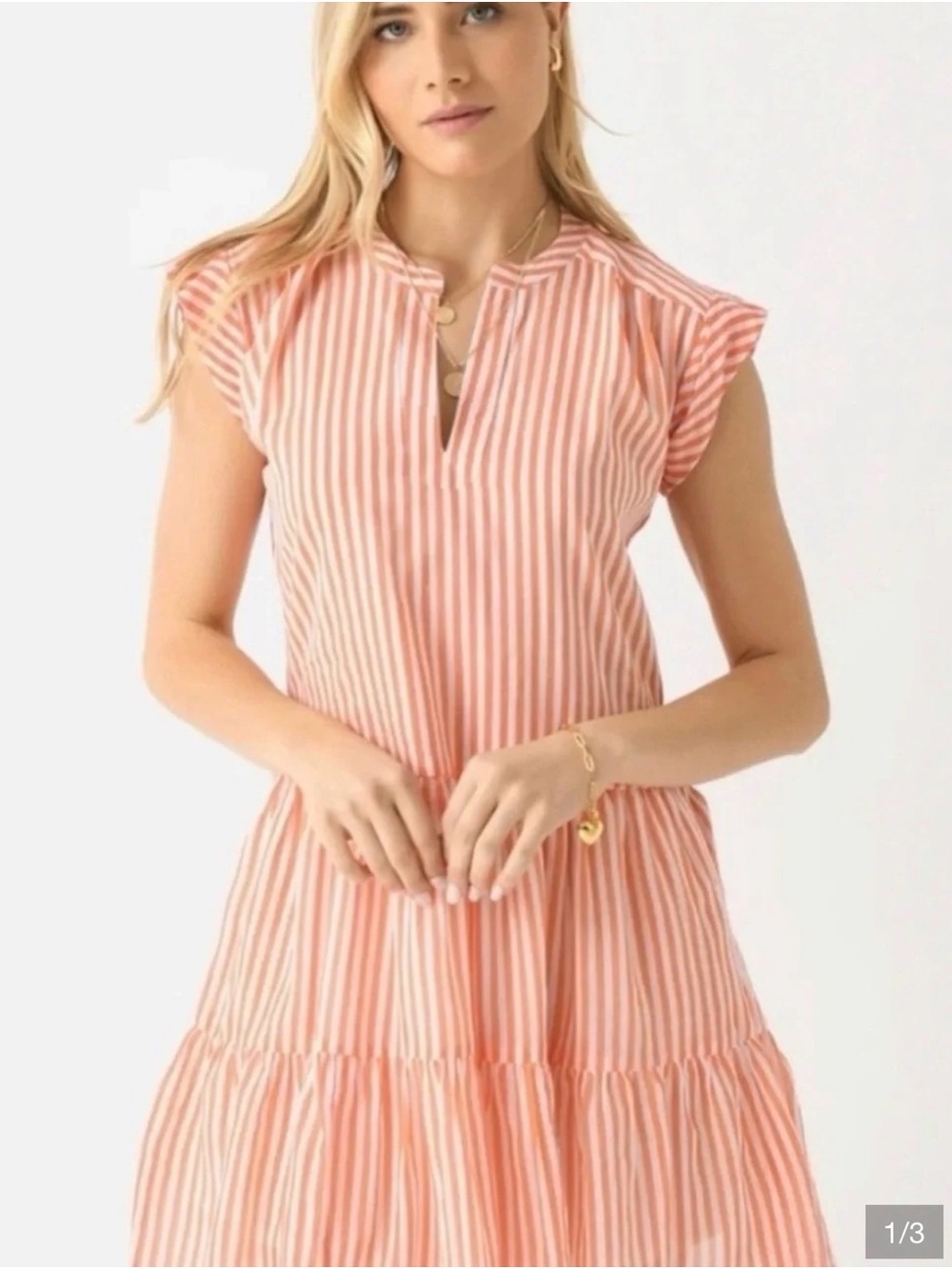 Oliphant Roll Sleeve Mini Dress